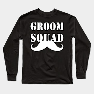 Groom Squad  Bachelor Party Long Sleeve T-Shirt